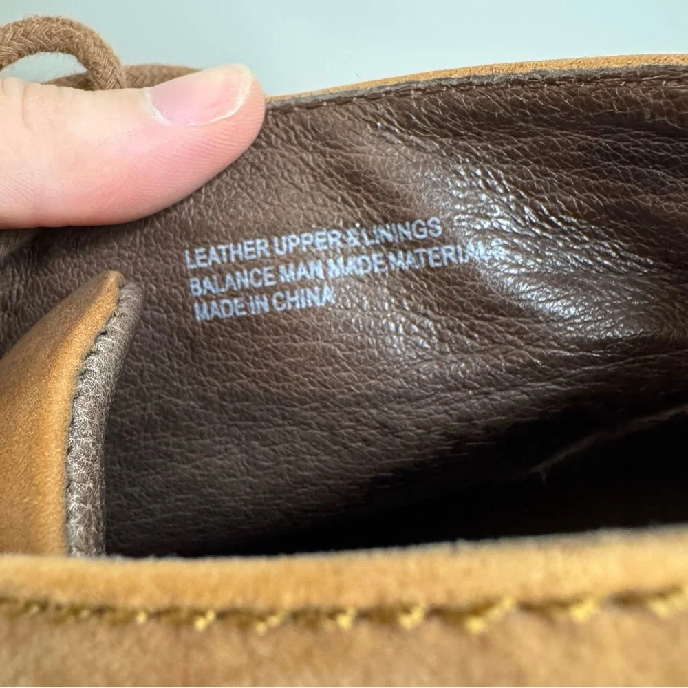 Born Harrison Brown Leather Chukka Boots Lace Up‎ Men’s 8.5 M